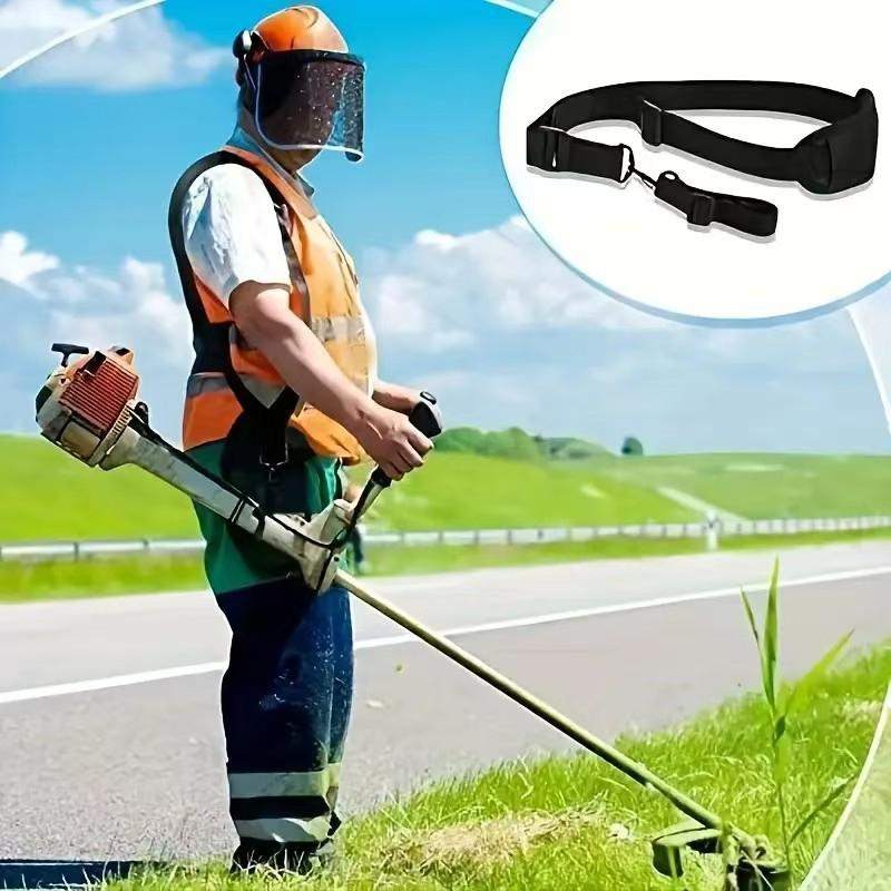 Brush Cutter Strap - Verstellbare Rasenmäher-Rucksackgurte, gepolsterter Nylon-Schultergurt für Freischneider,