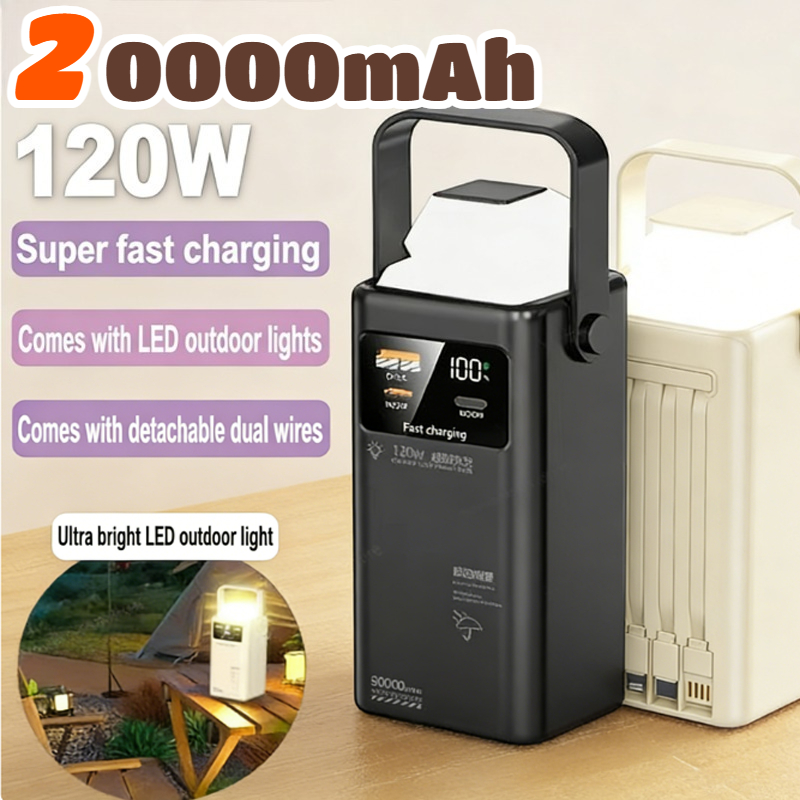 Outdoor Power Lead - 120W Power Bank 200000mAh Große Kapazität