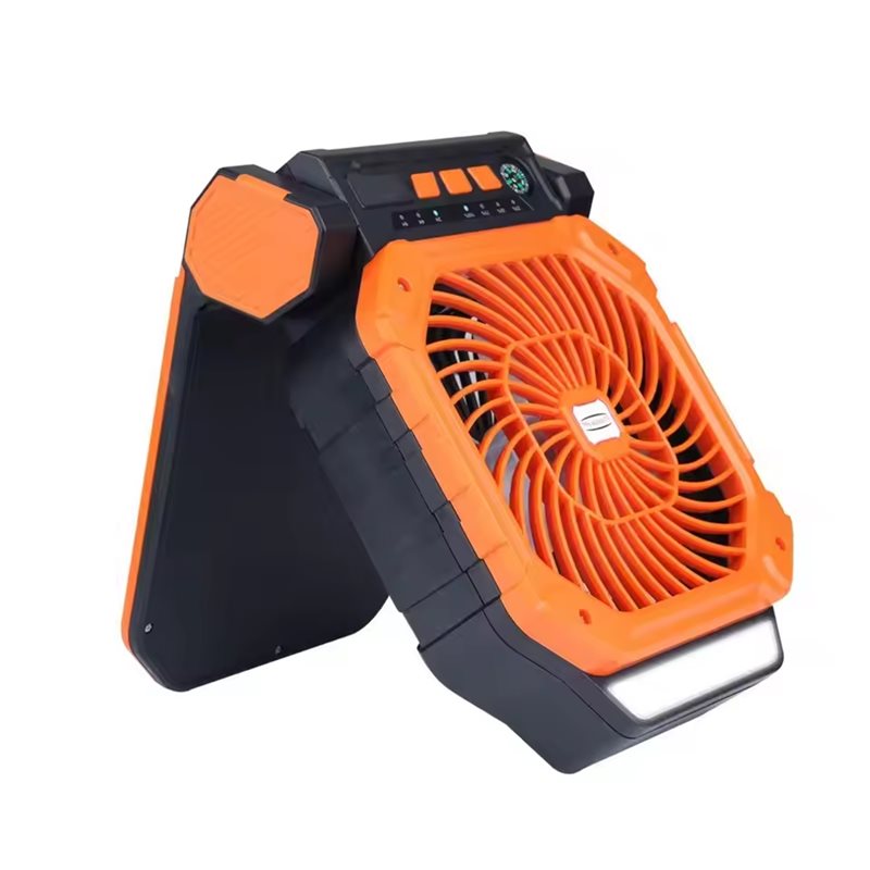 Outdoor Power With Timer - 【KÜCHENGERÄT】USB-betriebener tragbarer Solarventilator mit LED-Licht, Timer