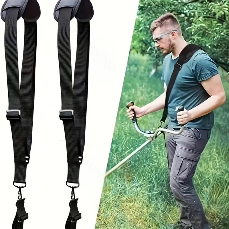 Brush Cutter Strap - ● Verstellbare Rasenmäher-Rucksackgurte, gepolsterter Nylon-Schultergurt, Riemen