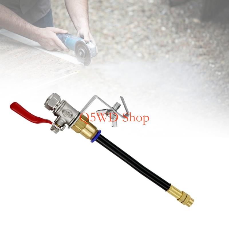 Stump Grinder Attachment - Q5WD Steinschneiden Staubunterdrückung Wassersprüher-Befestigungssystem für Winkelschleifer