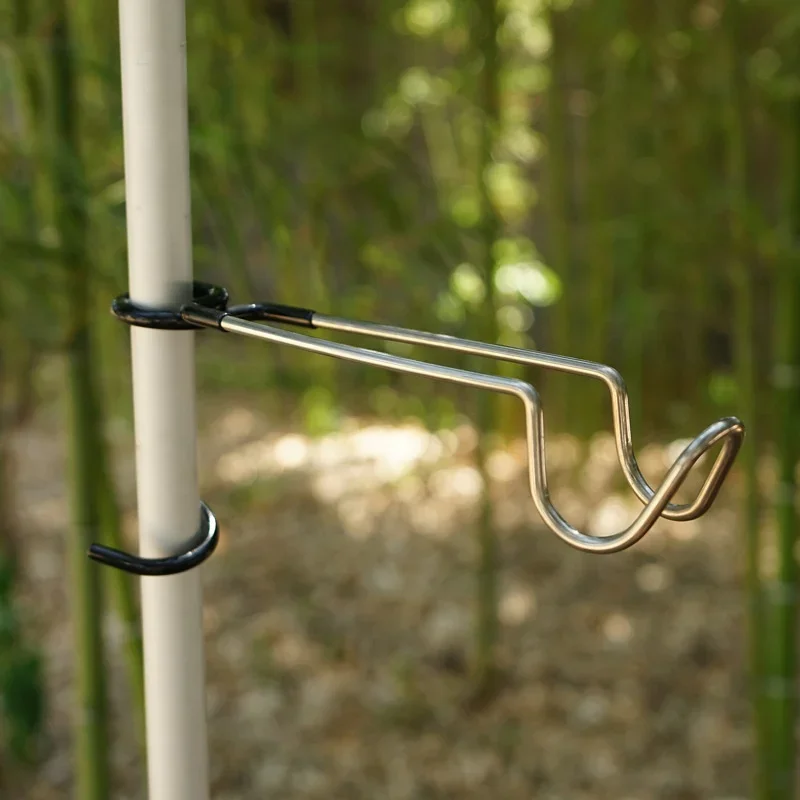 Outdoor Power Point - Tragbare Edelstahl Licht Stehen Haken Outdoor
