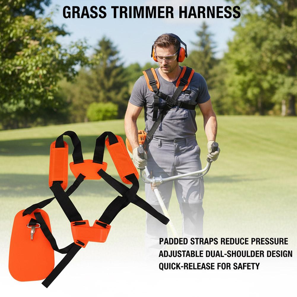 Gepolsterter Doppel-Schultergu – Brush Cutter Strap Bewertung und Preis
