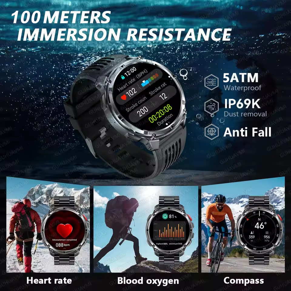 T-REX 3 Militär-Smartwatch für – Outdoor Power Hours Bewertung und Preis