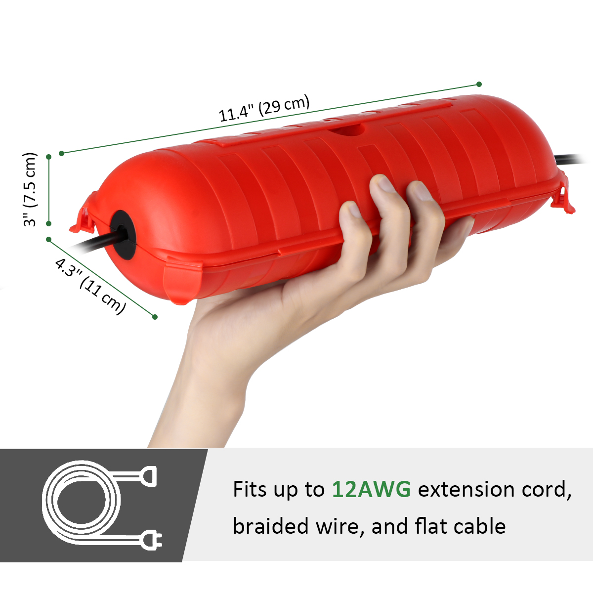 Wetterfeste IP54 Außenverlänge – Outdoor Power Outlet Waterproof Bewertung und Preis