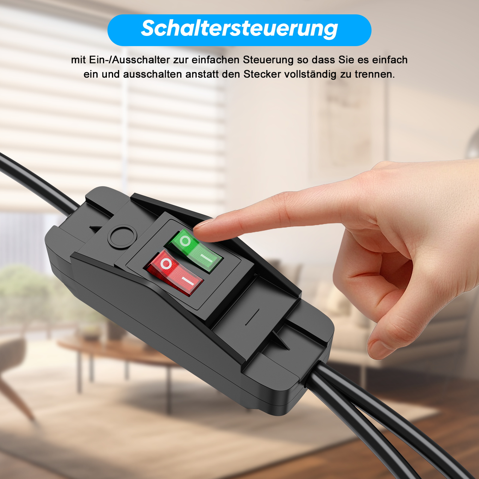 EU-Stecker-Verlängerungskabel  – Outdoor Power Lead Bewertung und Preis