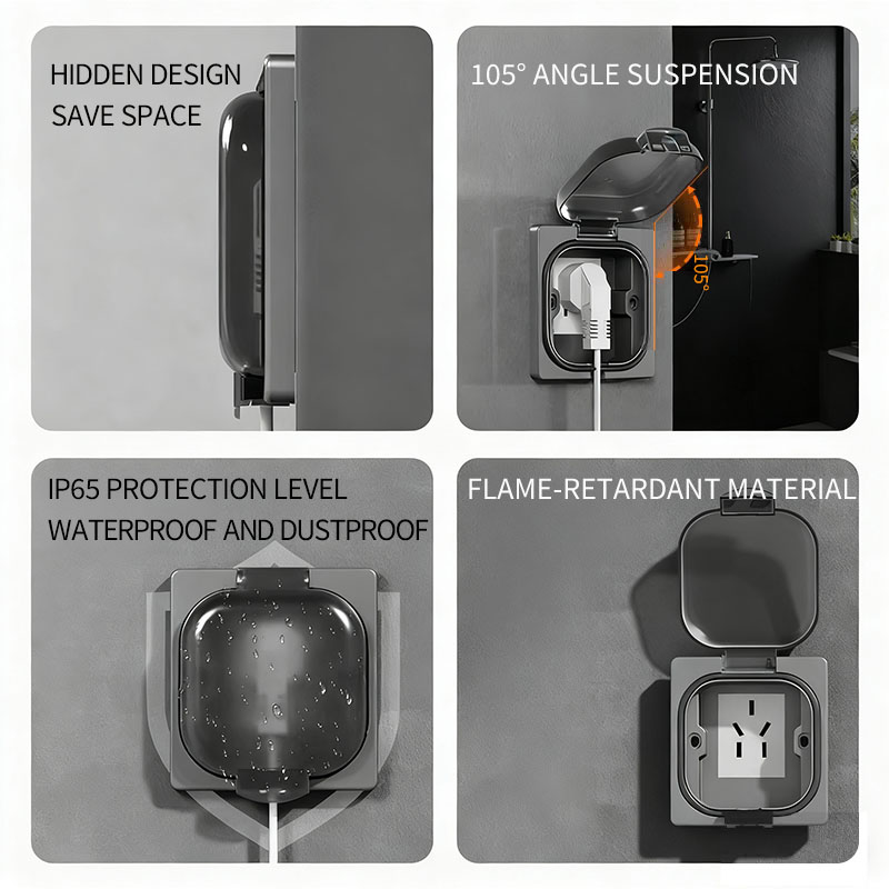 IP65 wasserdichte Außensteckdo – Outdoor Power Receptacle Bewertung und Preis