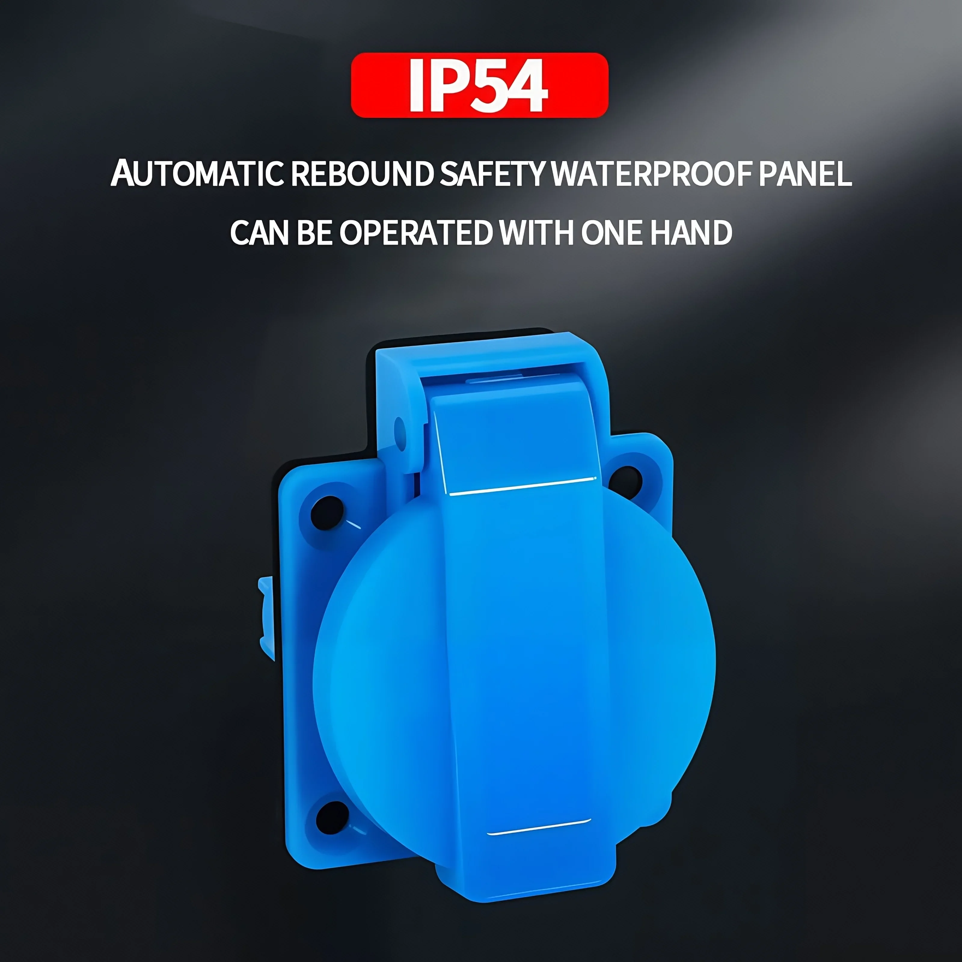 IP54 16A Wasserdichte Industri – Outdoor Power Outlet Waterproof Bewertung und Preis