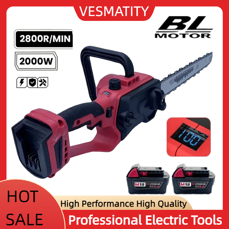 Kettensäge Bürstenlos 12 Zoll  – Electric Chainsaw Battery Bewertung und Preis