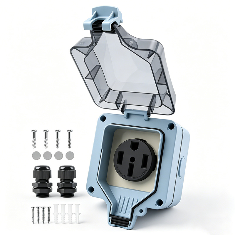 Outdoor-Stromanschlussbox Wass – Outdoor Power Outlet Waterproof Bewertung und Preis