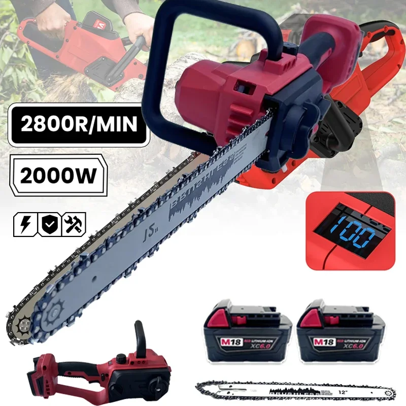 Bürstenlose Kettensäge 12 Zoll – Electric Chainsaw Battery Bewertung und Preis