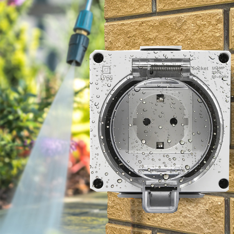 IP66 wasserdichte Steckdose fü – Outdoor Power Receptacle Bewertung und Preis