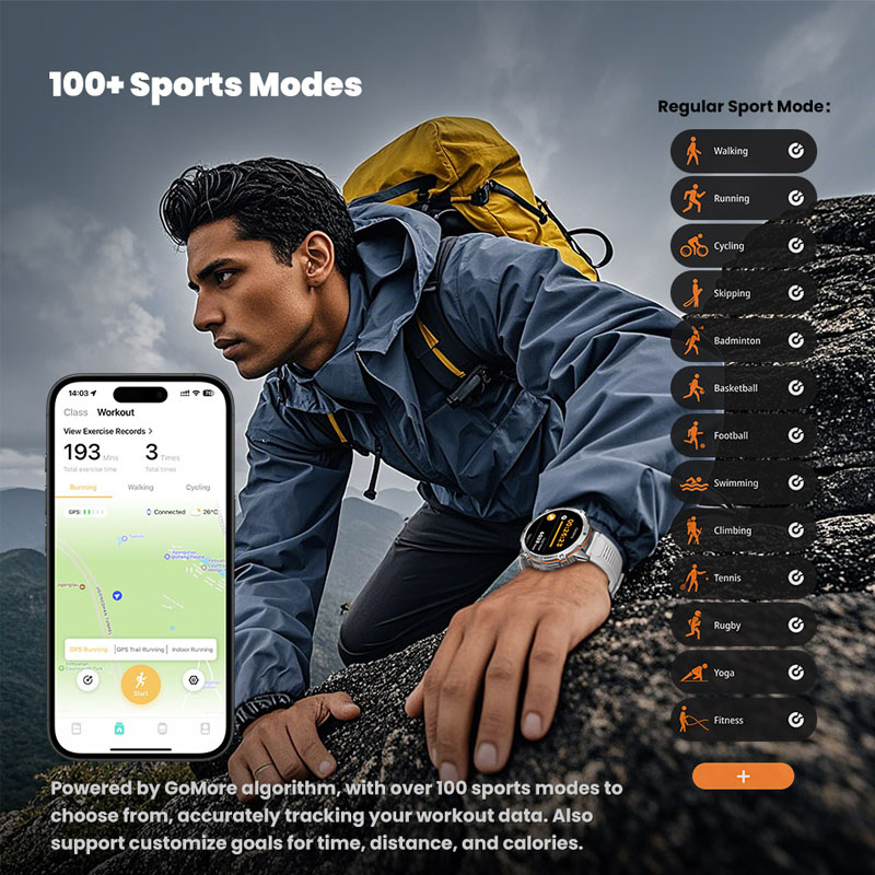 2026 Neue Militär-Smartwatch T – Outdoor Power Hours Bewertung und Preis
