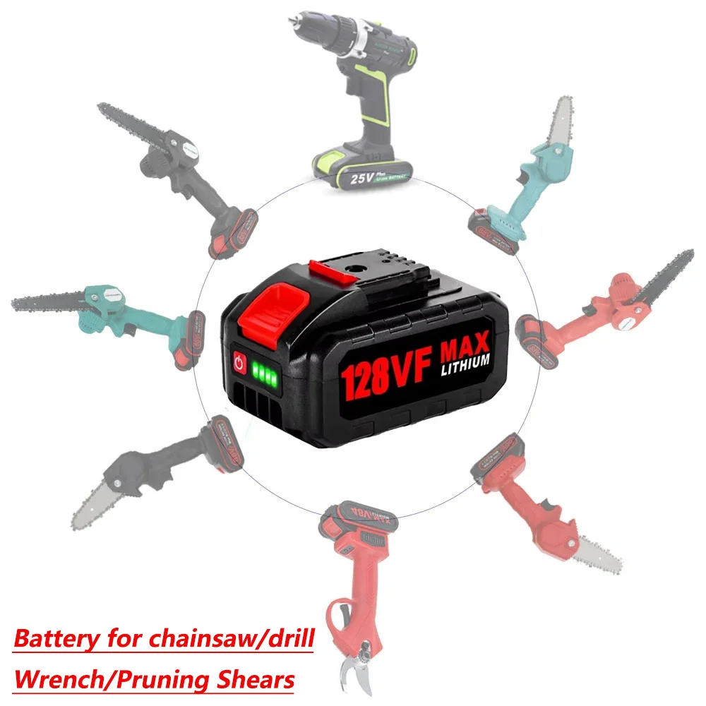 18V 21V 128VF 98VF Wiederaufla – Electric Chainsaw Battery Bewertung und Preis