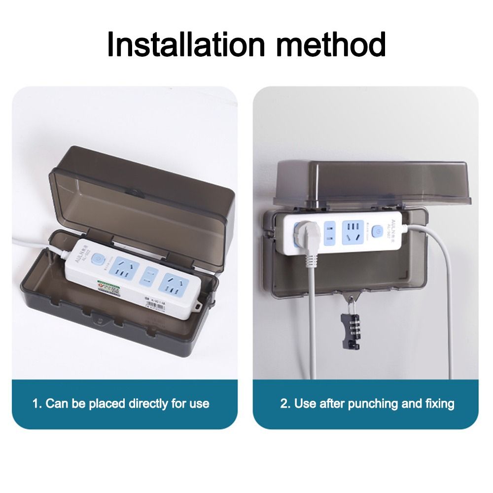 Tragbare Kunststoff-Steckdosen – Outdoor Power Strip Weatherproof Bewertung und Preis