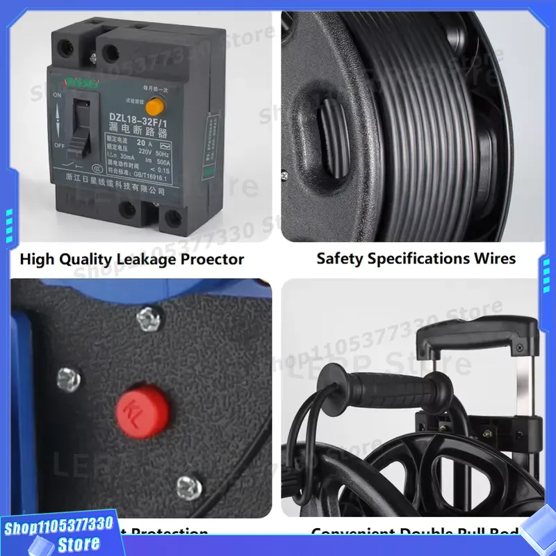 50m Hochleistungs-Verlängerung – Outdoor Power Lead Bewertung und Preis