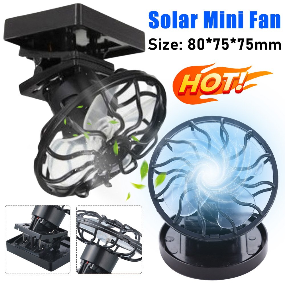 Solar Power Mini Clip Fan Clip – Outdoor Power With Timer Bewertung und Preis
