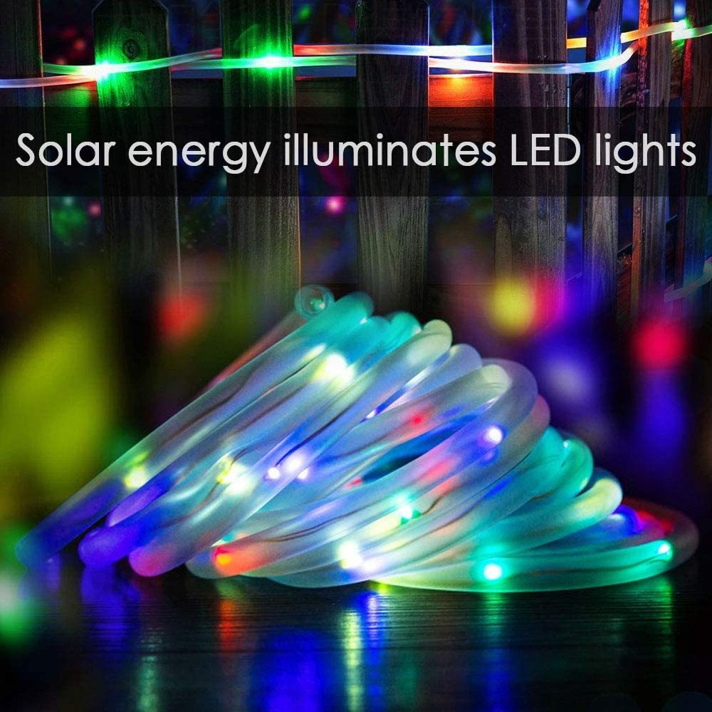 Solarbetriebene 120 LED Regenb – Outdoor Use Power Strip Bewertung und Preis